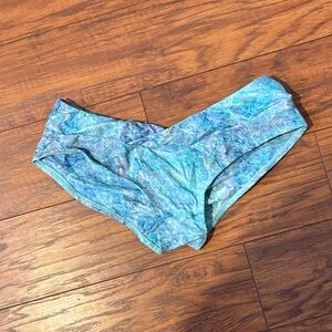 Vekker Blue Marble Patterned pole Bottoms